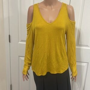 Size XL Rainbows & Cupcakes Cold Shoulder Long Sleeve